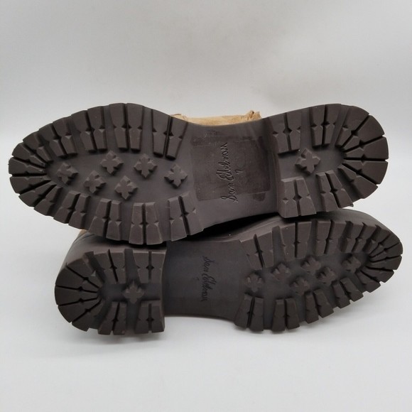 Sam Edelman Women Brown Suede Zip Junip Combat Boots 7 - Picture 6 of 7